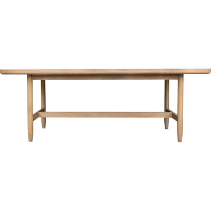 Kamelia Dining Table by LH Imports in sand. Made from unique in a transitional style.