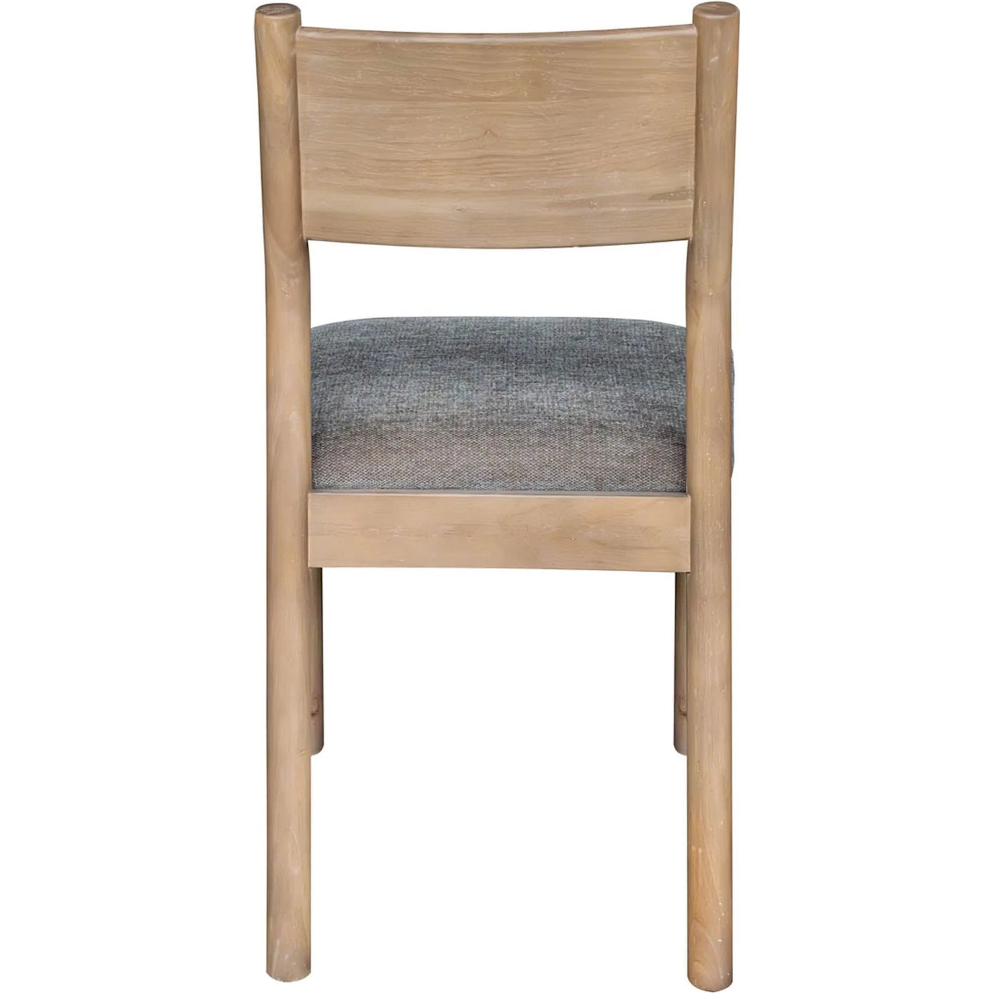 008 SI-2527534 | Additional Silo | Kamelia Dining Chair (Set of 2) by LH Imports in grey and sand. Made from rubber wood, polyester, foam in a unique style.