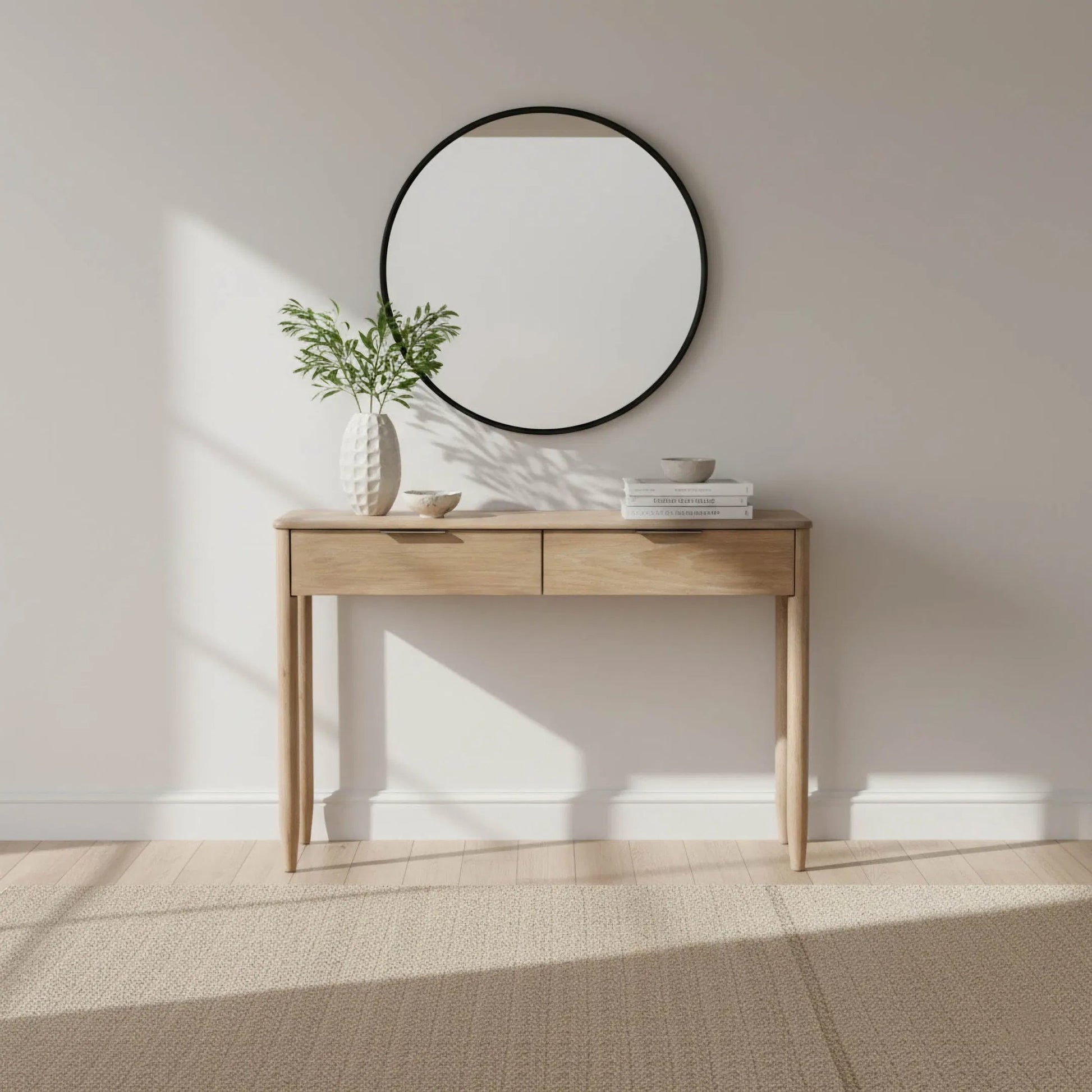 Kamelia Console by LH Imports in sand, brass. Made from unique in a transitional style.