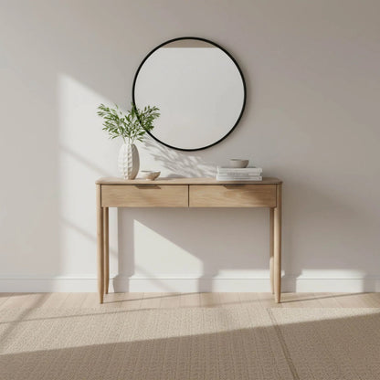 Kamelia Console by LH Imports in sand, brass. Made from unique in a transitional style.