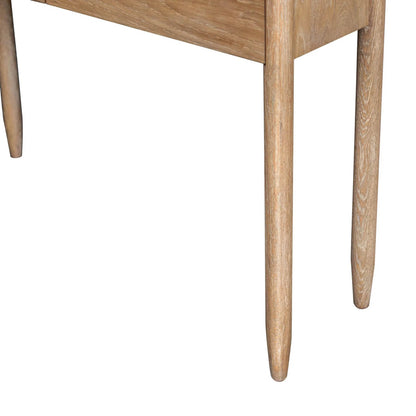 Kamelia Console by LH Imports in sand, brass. Made from unique in a transitional style.