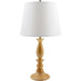 Kauri Accent Table Lamp - 535687 by Livabliss in paintedpaintedplated. Made from wood veneer, linen, polystyrene in a transitional style.