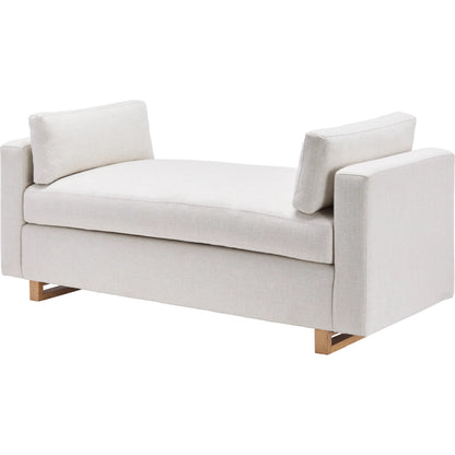 Kaufmann Bench 541052 by Surya in 100% hand paintednatural. Made from polyester, ash wood, plywood, foam, dacron in a transitional style.