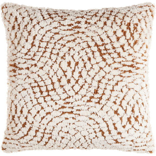 Kabela Pillow - 9877 by Surya in brown, wheat. Made from 100% polyester, 100% cotton in a eclectic & global style.