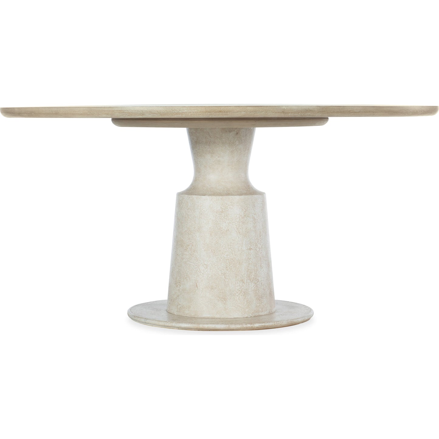 000 SI-1748547 | Primary Silo | Cascade Pedestal Dining Table by Hooker Furniture in terrain. Made from oak veneers, resin in a cottage & farmhouse style.