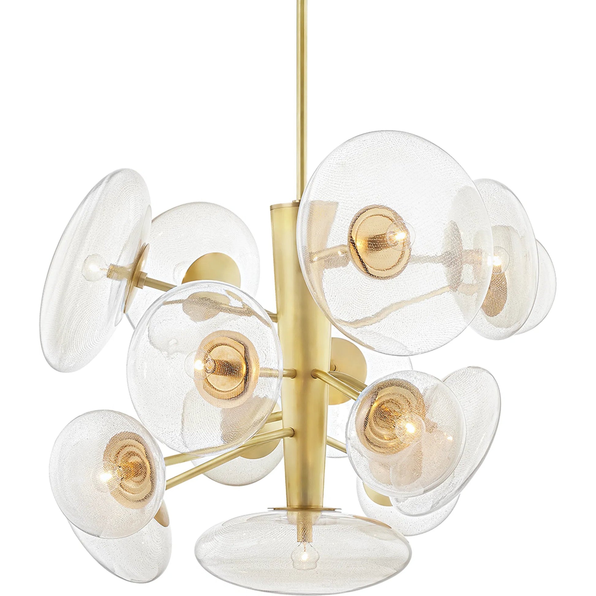 Opera 14 Light Chandelier by Hudson Valley. Made from steel in a modern style.