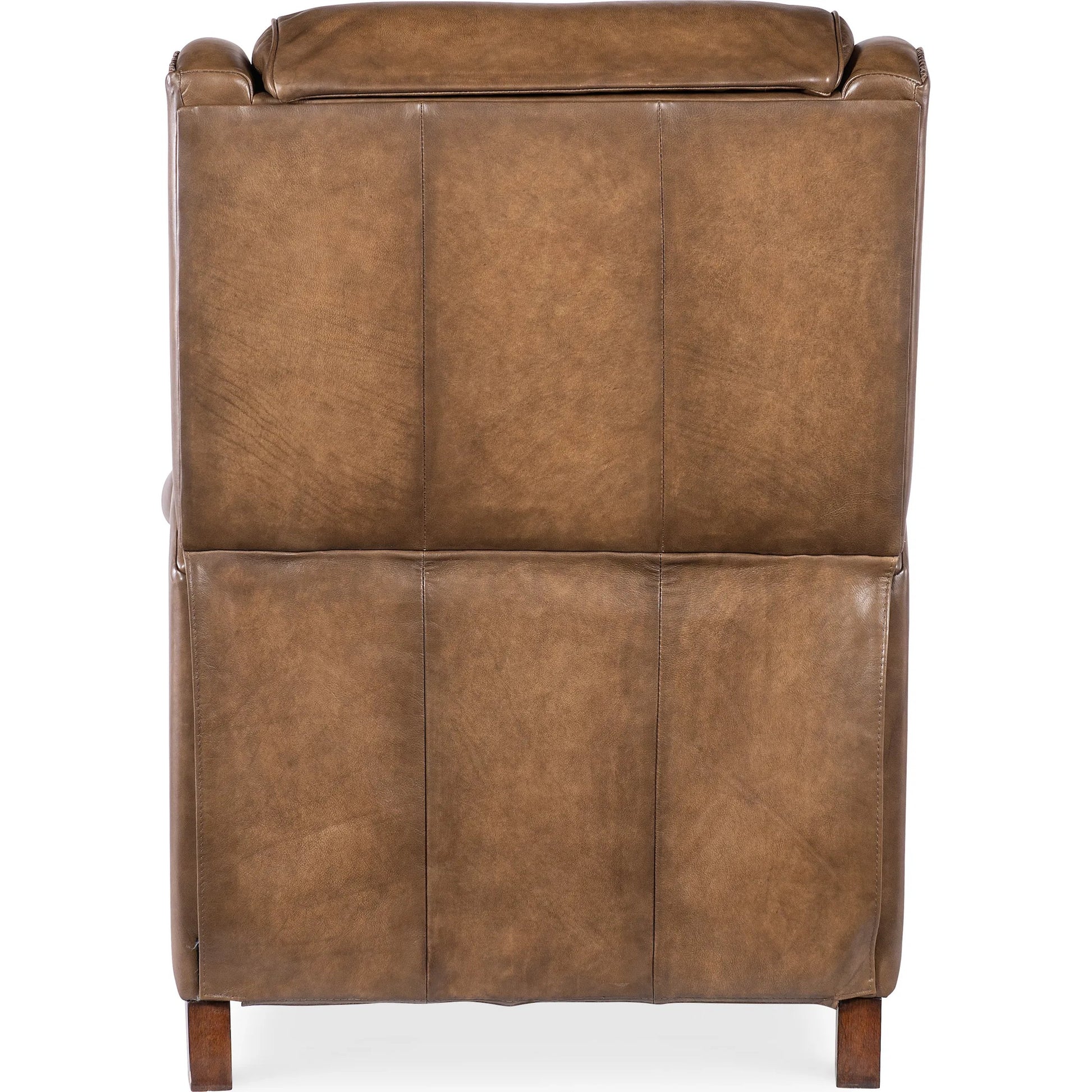 Carrington Power Recliner w/Power Headrest by Hooker Furniture in dark wood. Made from unique in a traditional style.