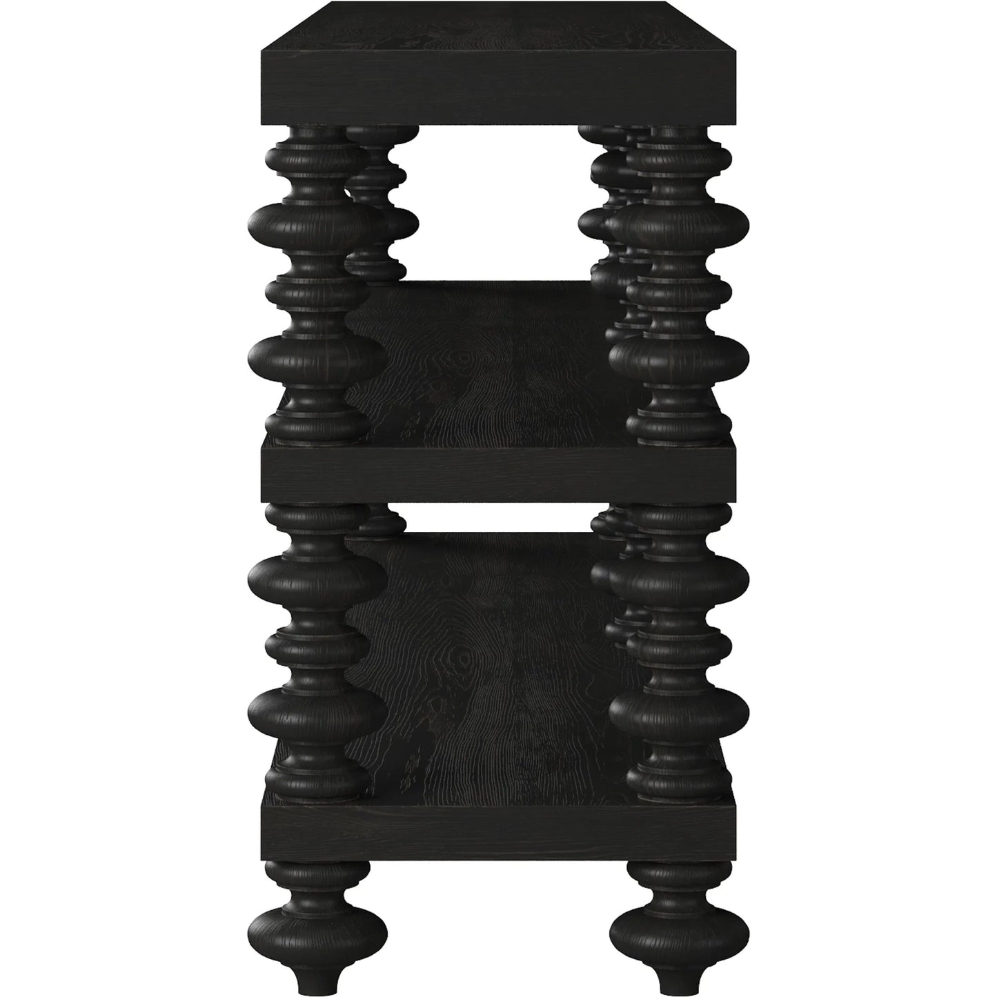 003 SI-2453364 | Additional Silo | Atrium Console Table by A.R.T. Furniture in hand rubbed black, undertones of brown. Made from unique in a traditional style.