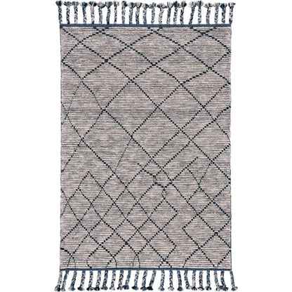 Twain Transitional Diamond Rug - 6778F by Feizy in taupe, blue, white. Made from wool in a unique style.