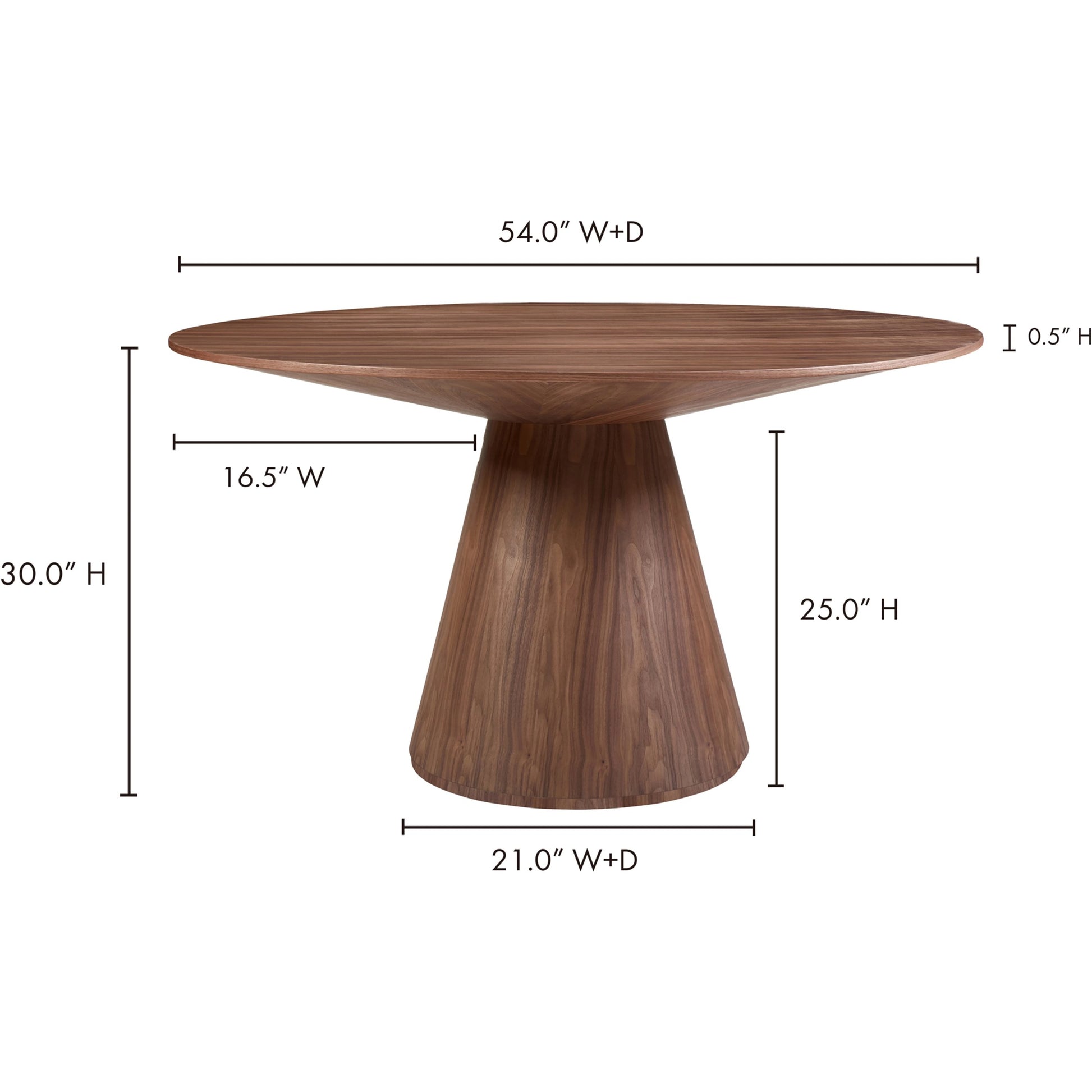 Otago Round Dining Table by Moe's Home Collection. Made from unique in a modern style.