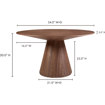 Otago Round Dining Table by Moe's Home Collection. Made from unique in a modern style.