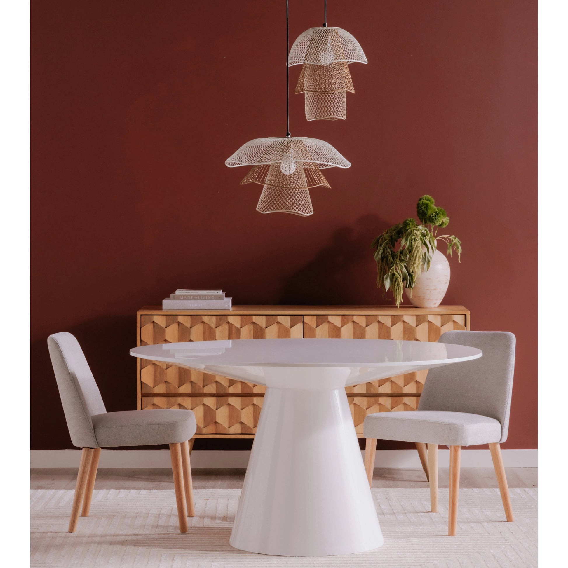 Otago Round Dining Table by Moe's Home Collection. Made from unique in a modern style.