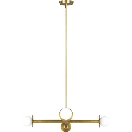 Nodes Wide Chandelier by Visual Comfort & Co.. Made from steel in a unique style.