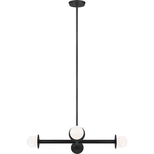 Nodes Wide Chandelier by Visual Comfort & Co.. Made from steel in a unique style.