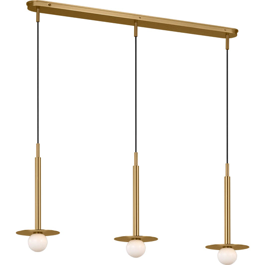 Nodes Linear Pendant by Visual Comfort & Co.. Made from steel in a unique style.