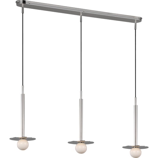 Nodes Linear Pendant by Visual Comfort & Co.. Made from steel in a unique style.