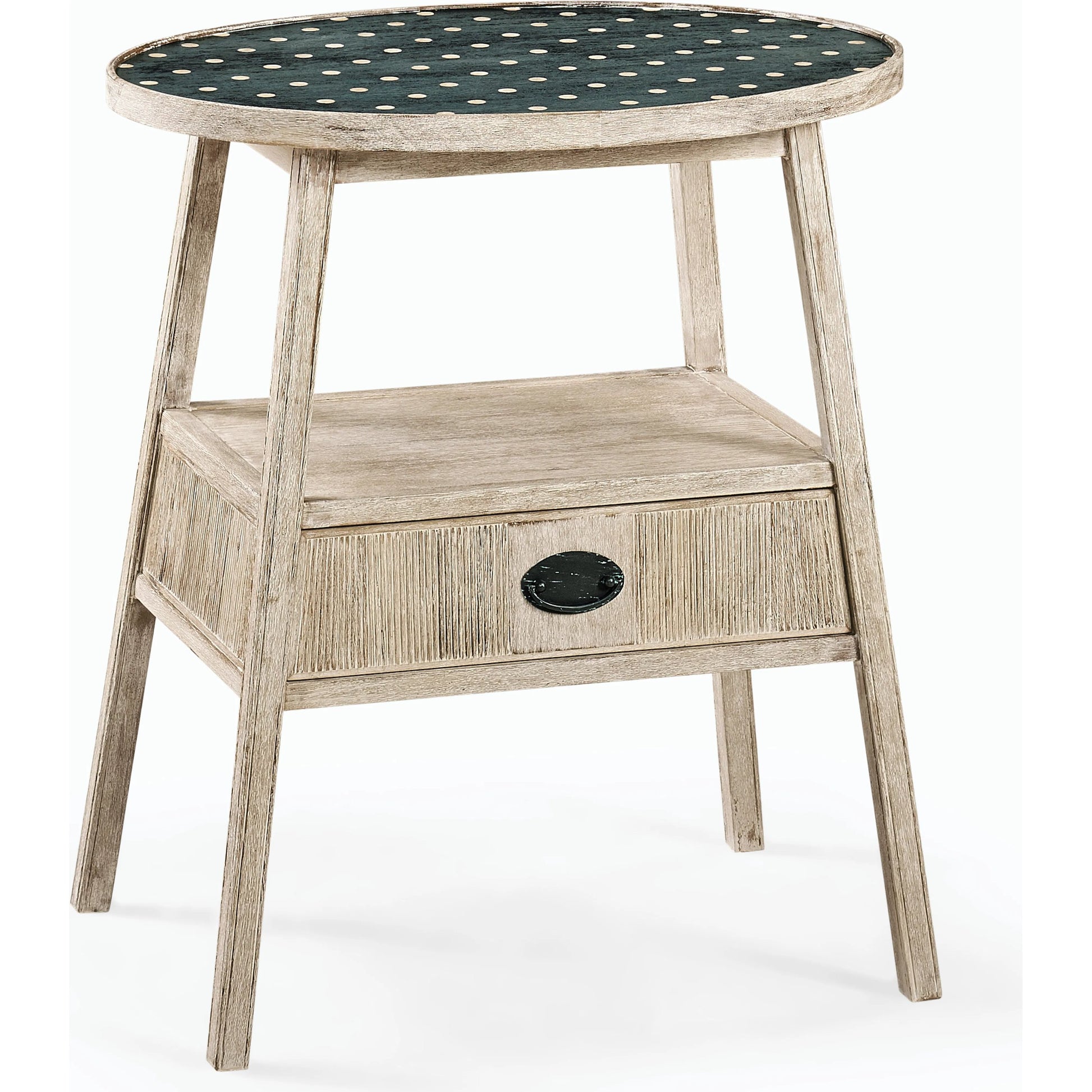 William Yeoward Bywater Washed Acacia Side Table by Jonathan Charles in white and washed acacia. Made from acacia in a cottage & farmhouse style.