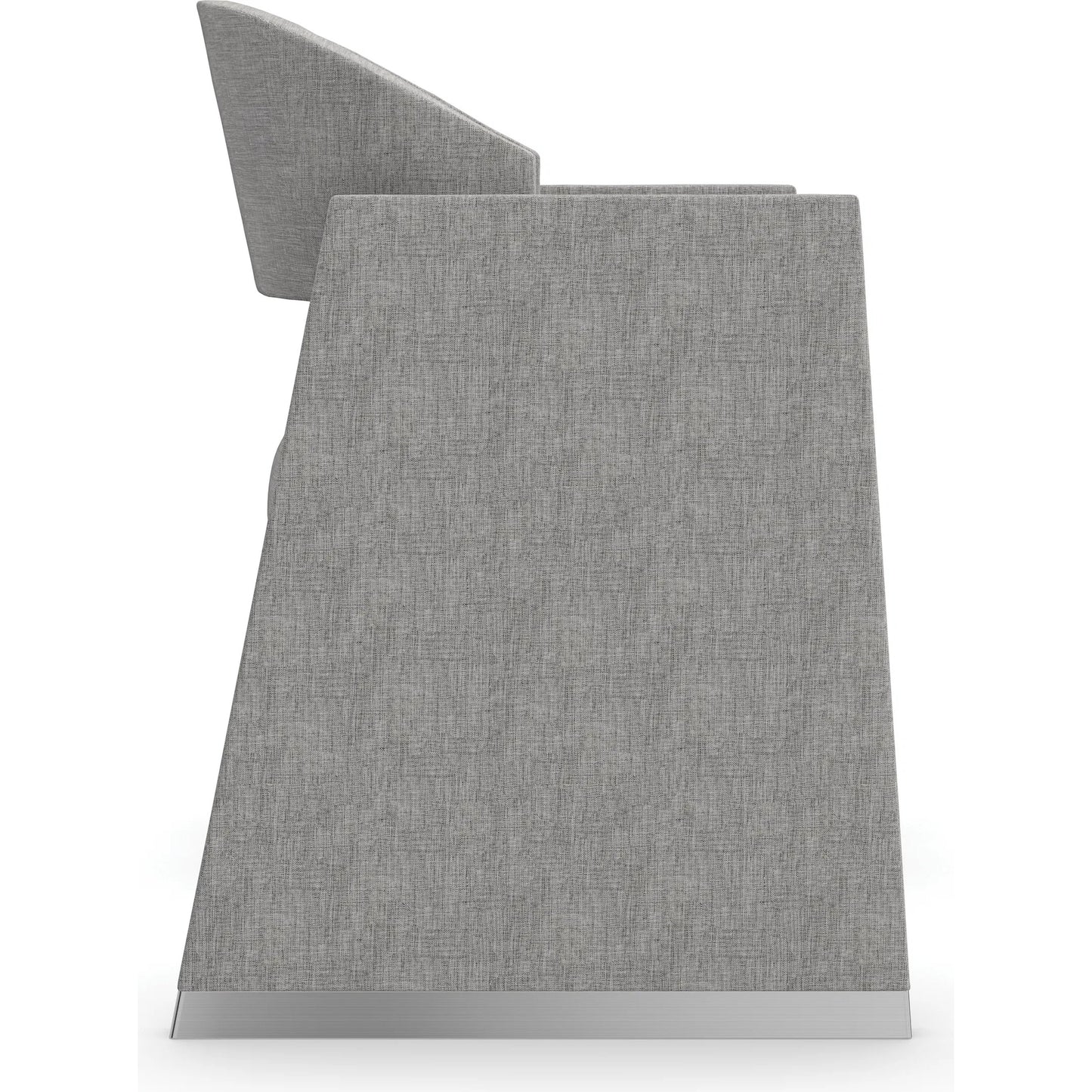 004 SI-2162890 | Additional Silo | Polish Off Dining Chair by Caracole in gray, silver and polished silver. Made from unique in a transitional style.