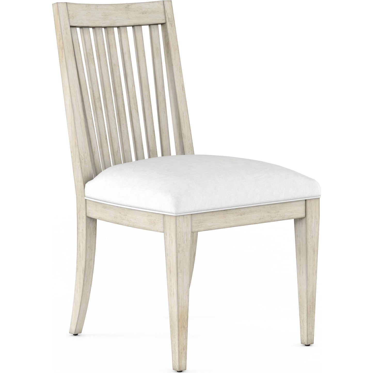 008 SI-2064989 | Primary Silo | Cotiere Upholstered Side Chair (Set of 2) by A.R.T. Furniture in beige and linen. Made from parawood solids, foam, fabric in a modern style.