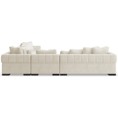 Edge Raf Loveseat by Caracole in satin ebony. Made from birch in a modern style.