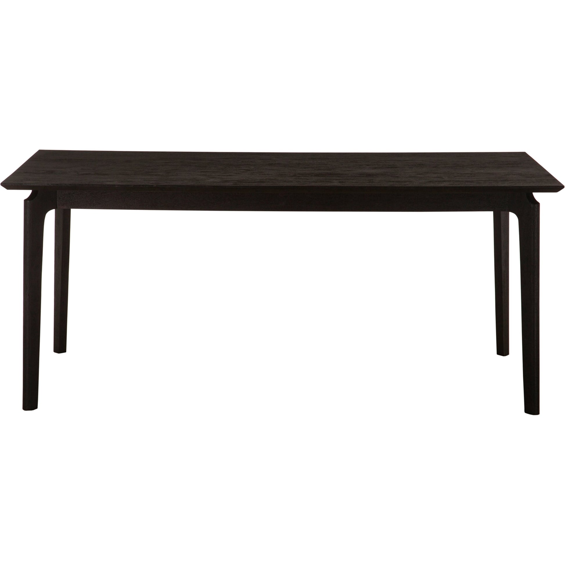 Kenzo 71" Dining Table by LH Imports. Made from mango in a modern style.