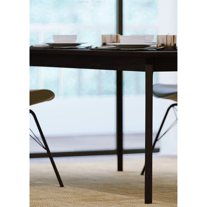 Kenzo 71" Dining Table by LH Imports. Made from mango in a modern style.
