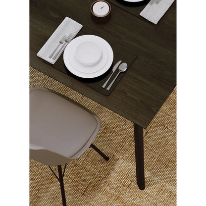 Kenzo 71" Dining Table by LH Imports. Made from mango in a modern style.