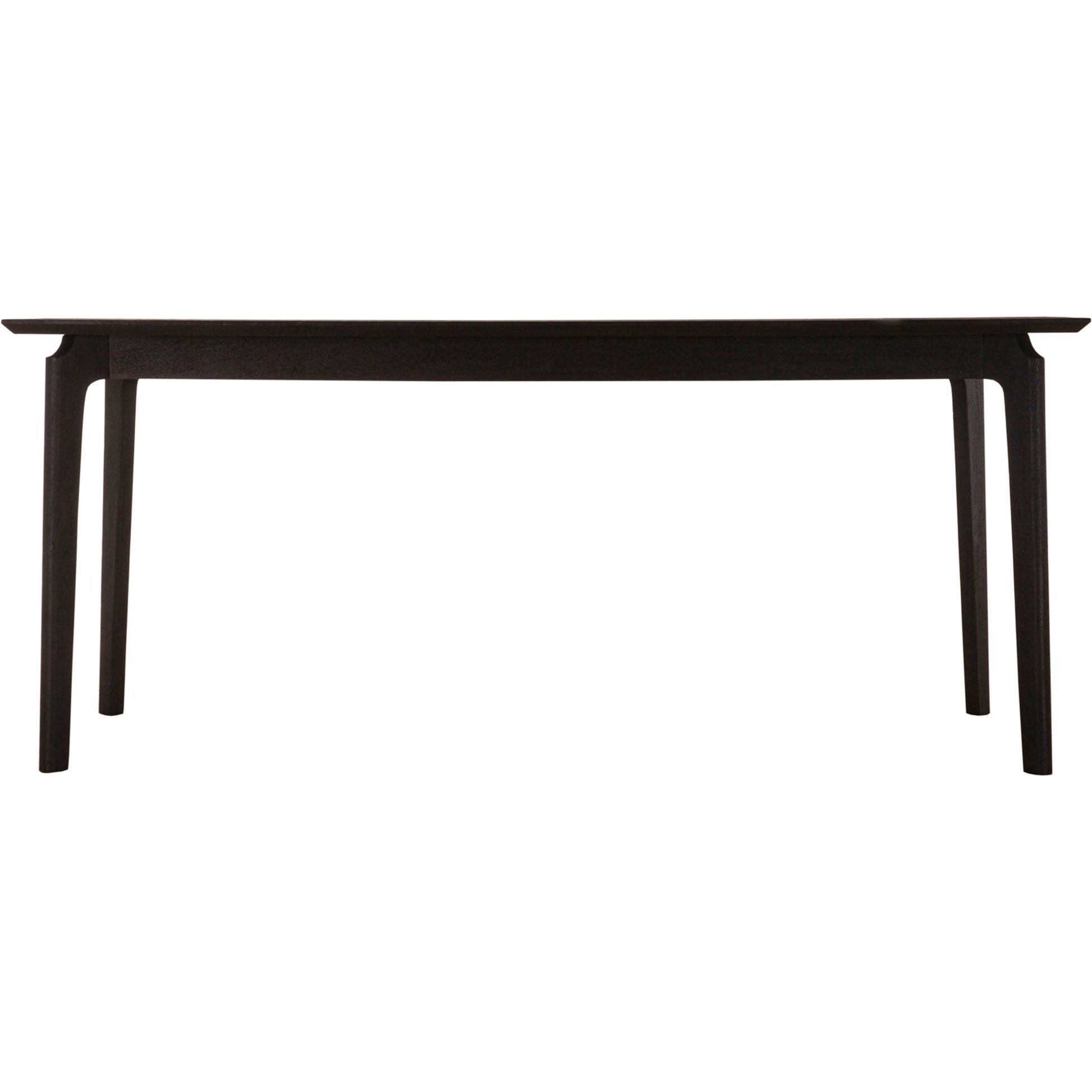 Kenzo 71" Dining Table by LH Imports. Made from mango in a modern style.