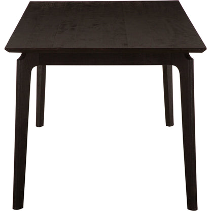 Kenzo 71" Dining Table by LH Imports. Made from mango in a modern style.
