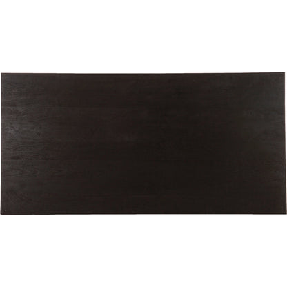 Kenzo 71" Dining Table by LH Imports. Made from mango in a modern style.