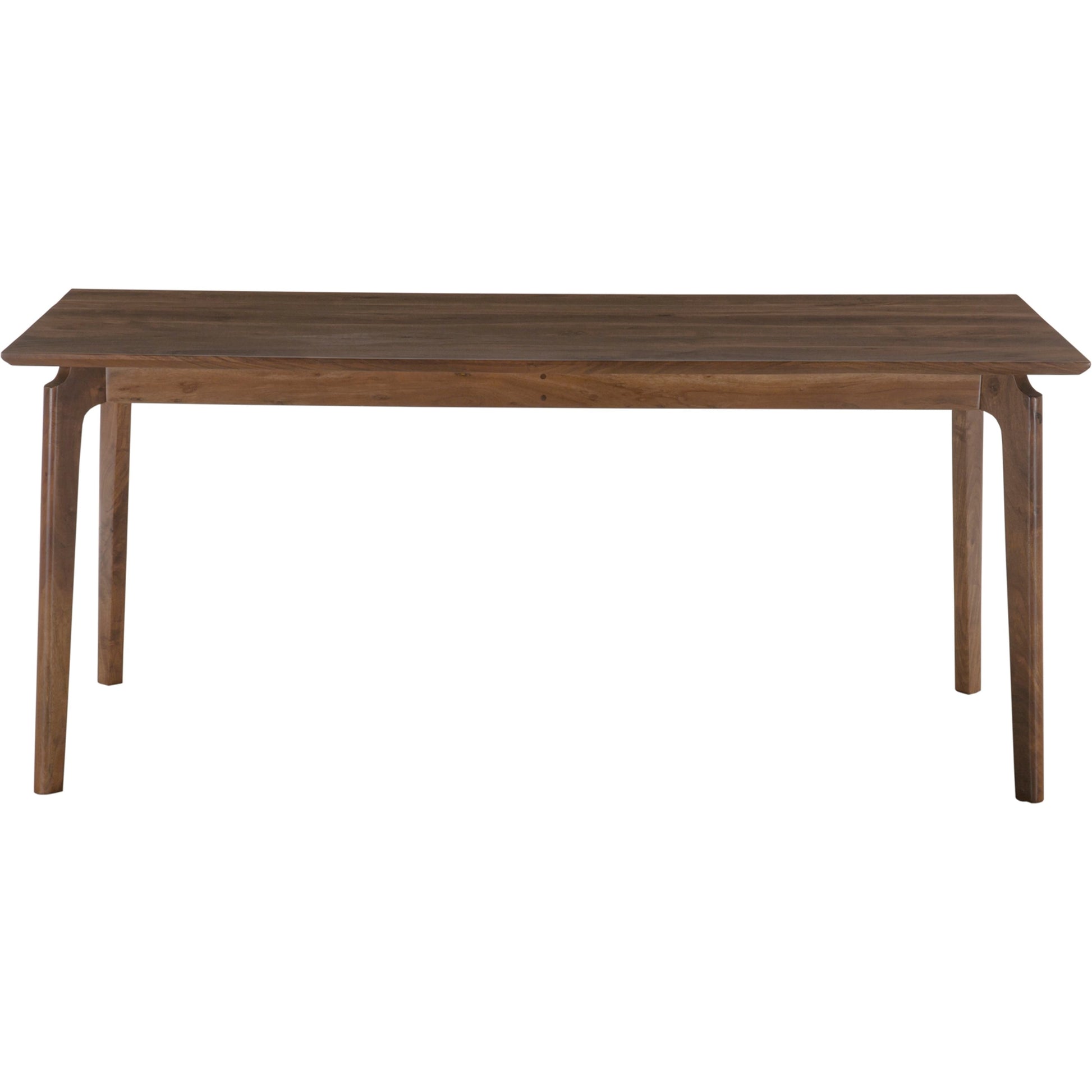 Kenzo 71" Dining Table by LH Imports. Made from mango in a modern style.