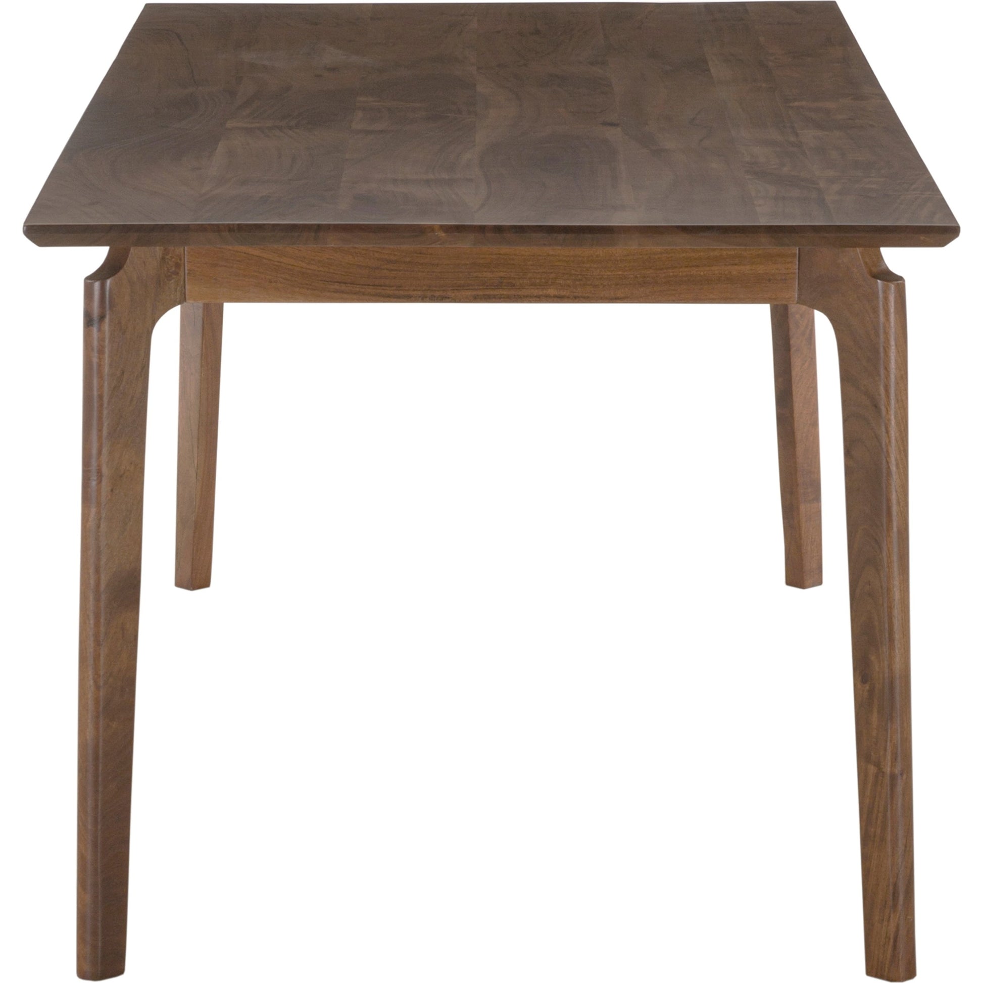 Kenzo 71" Dining Table by LH Imports. Made from mango in a modern style.