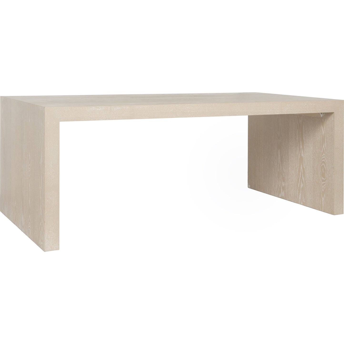 000 SI-1789860 | Primary Silo | Kenneth Coffee Table by Worlds Away in cerused oak. Made from oak solids, oak veneer, mdf in a cottage & farmhouse style.