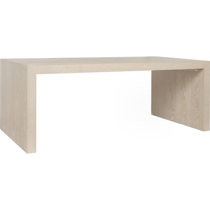 Kenneth Coffee Table by Worlds Away in cerused oak. Made from oak solids, oak veneer, mdf in a cottage & farmhouse style.