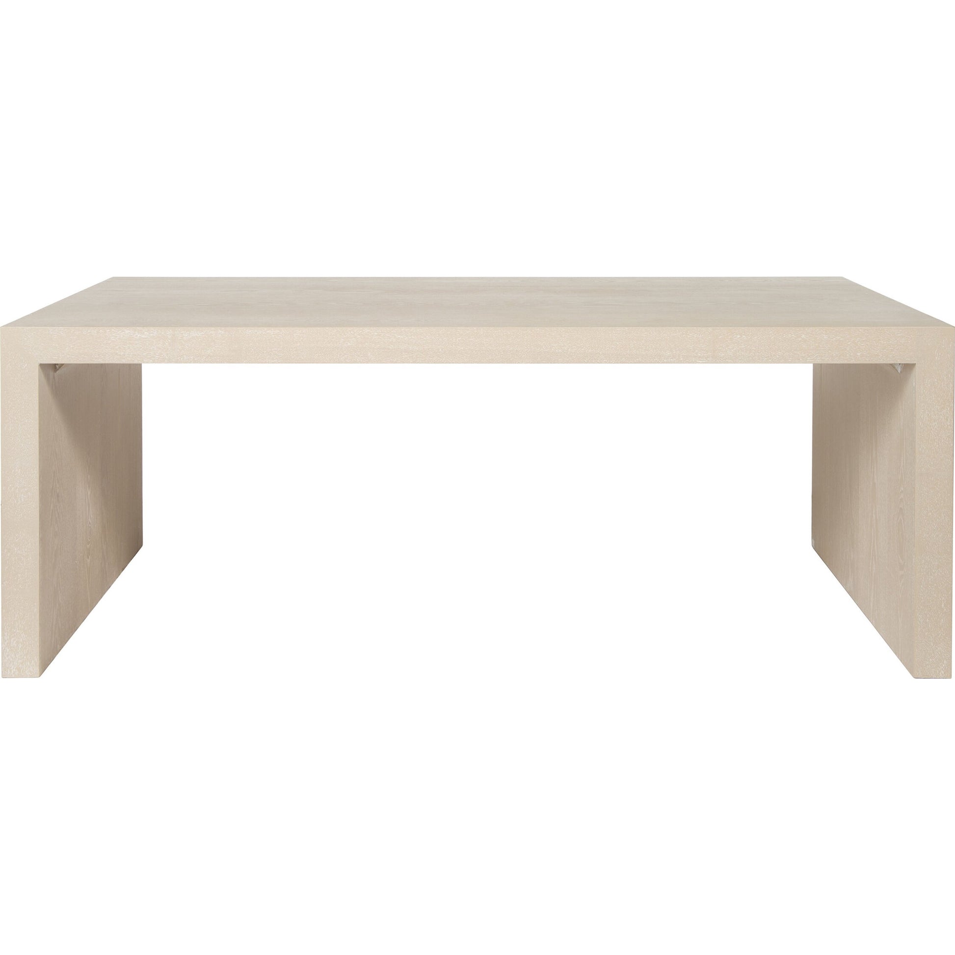 Kenneth Coffee Table by Worlds Away in cerused oak. Made from oak solids, oak veneer, mdf in a cottage & farmhouse style.