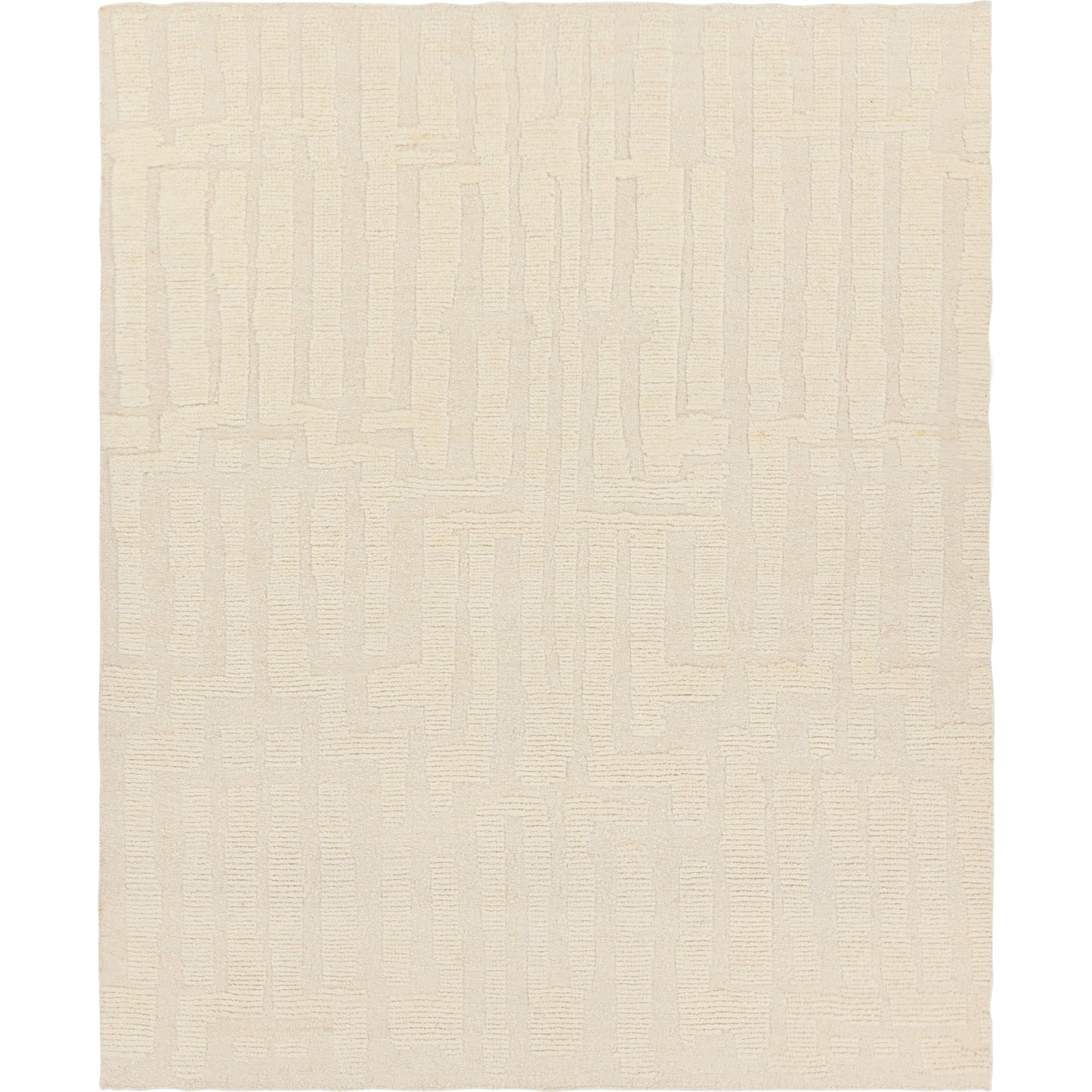 001 SI-2062381,SI-2062382,SI-2062383,SI-2062384 | Primary Silo | Keoka KEO10 Rug by Jaipur Living in cream. Made from 100% wool in a unique style.