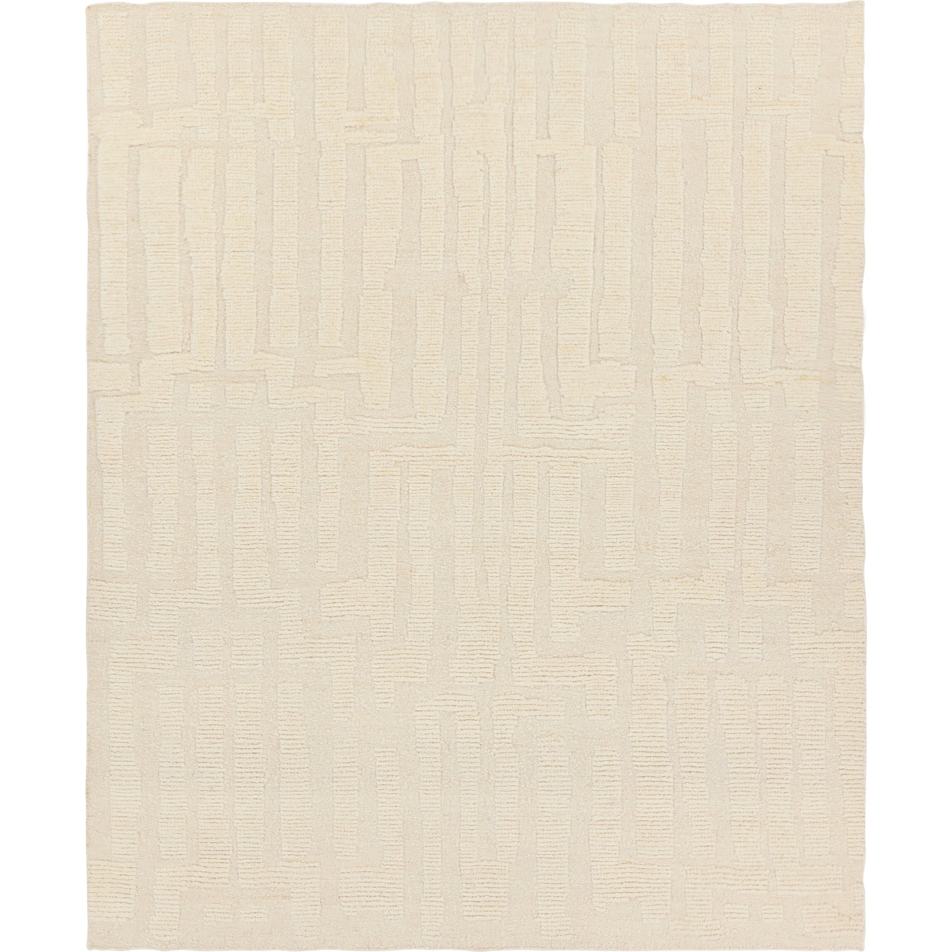 Keoka KEO10 Rug by Jaipur Living in cream. Made from 100% wool in a unique style.