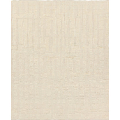 Keoka KEO10 Rug by Jaipur Living in cream. Made from 100% wool in a unique style.