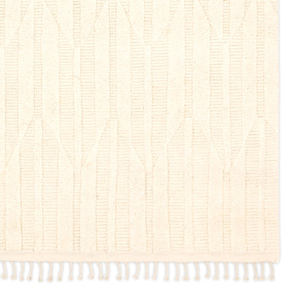 Keoka Quest KEO11 Rug by Jaipur Living in cream. Made from 90% wool, 10% cotton in a unique style.