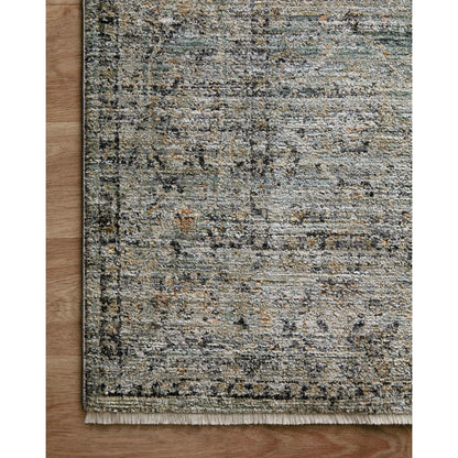 Katherine KES-01 Rug by Jean Stoffer x Loloi in ocean, gold. Made from 100% polyester in a unique style.