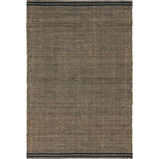 Ketra KET01 Rug by Jaipur Living in tan, black. Made from 70% jute 30% cotton in a unique style.