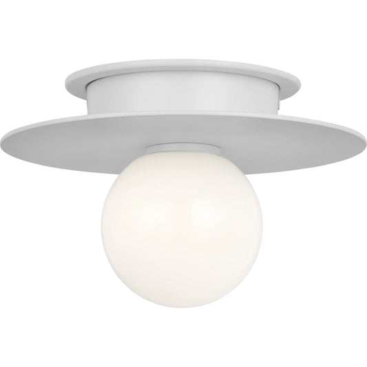 Nodes Small Flush Mount by Visual Comfort & Co.. Made from steel in a modern style.