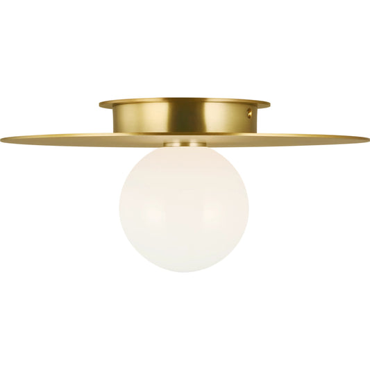Nodes Medium Flush Mount by Visual Comfort & Co.. Made from steel in a unique style.