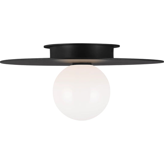 Nodes Medium Flush Mount by Visual Comfort & Co.. Made from steel in a unique style.