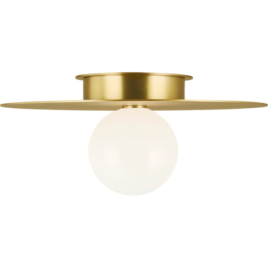 Nodes Large Flush Mount by Visual Comfort & Co.. Made from steel in a unique style.