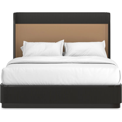 Fall in Love Bed by Caracole. Made from birch in a transitional style.