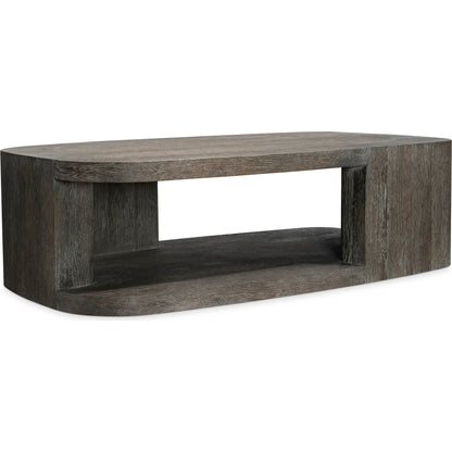 Boyle Cocktail Table by Bernhardt in porcini. Made from wood in a transitional style.