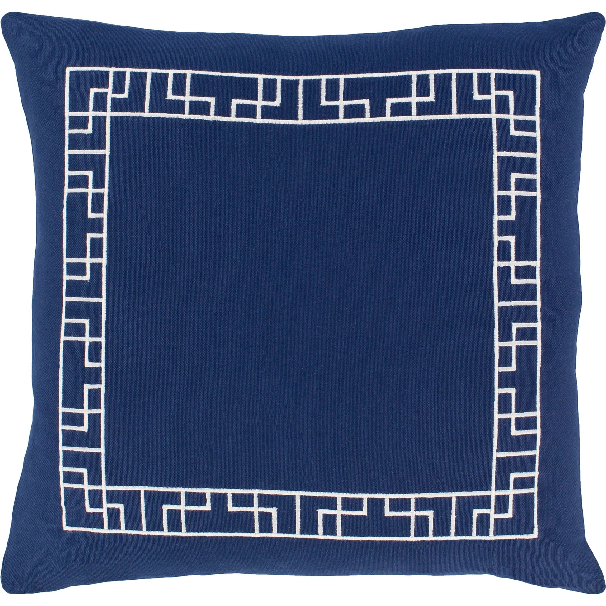 Kingdom Pillow - 10289 by Surya in black. Made from cotton in a modern style.