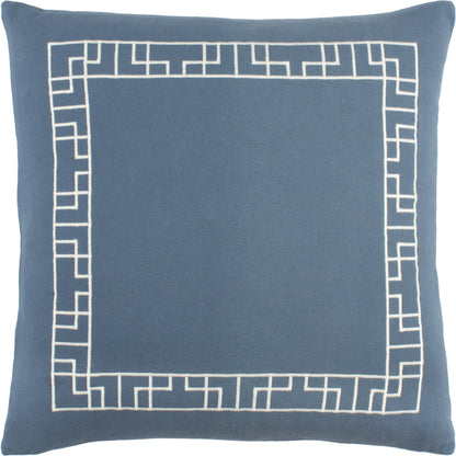Kingdom Pillow - 10289 by Surya in black. Made from cotton in a modern style.