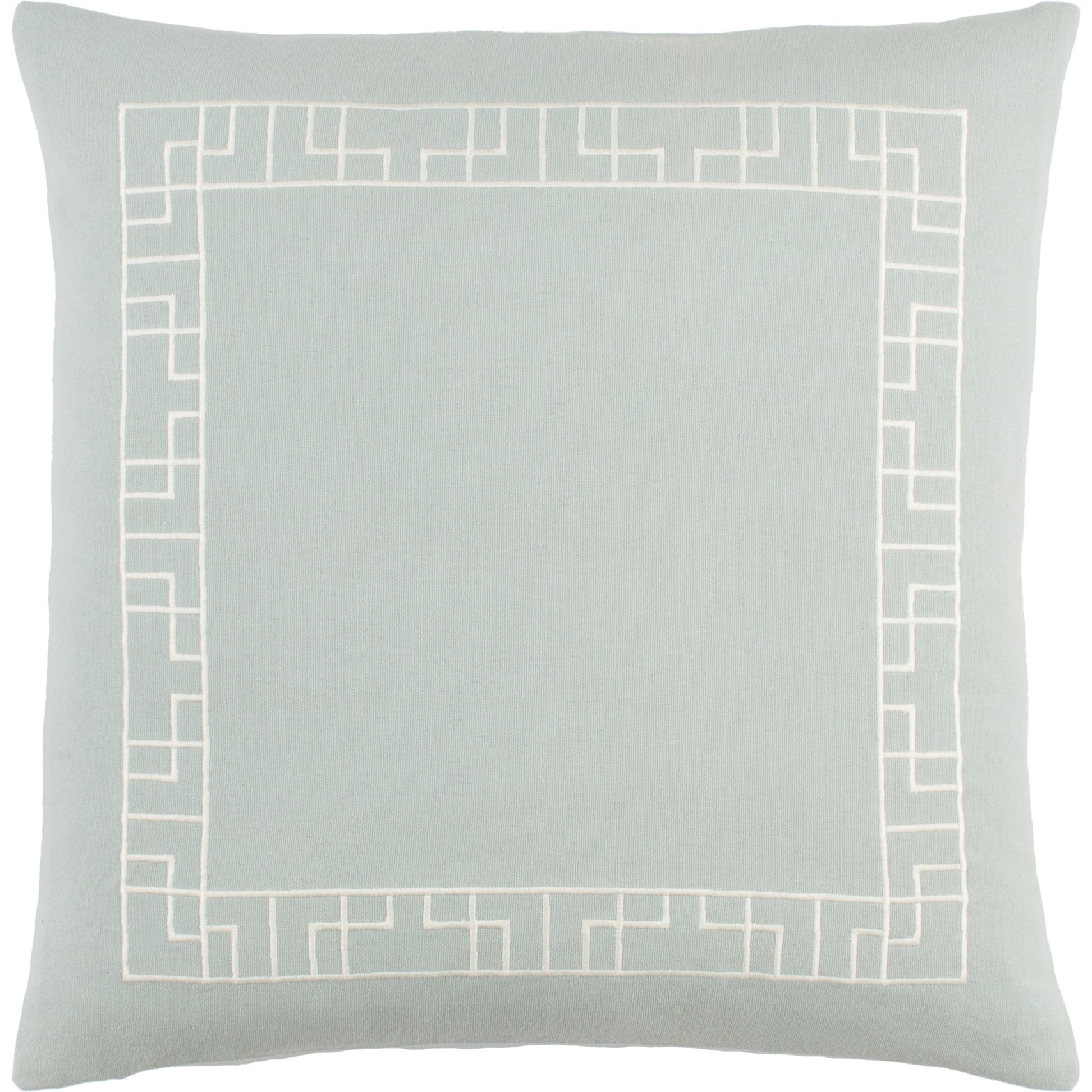 Kingdom Pillow - 10289 by Surya in black. Made from cotton in a modern style.